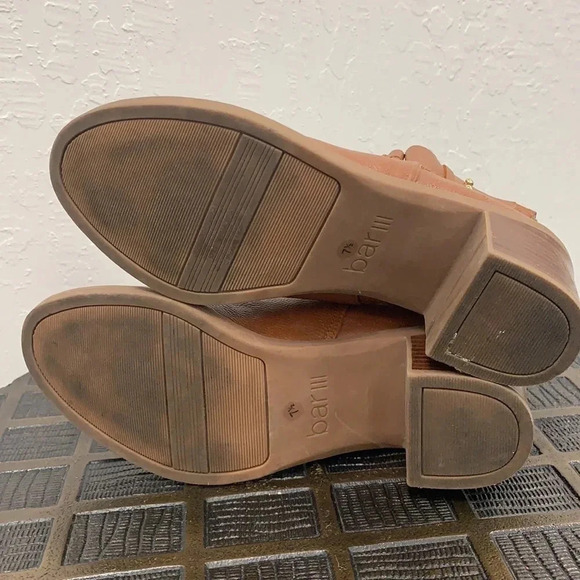 Bar III Wiley Closed Toe Ankle Boots Tan Women’s Size 7.5 - Picture 5 of 6